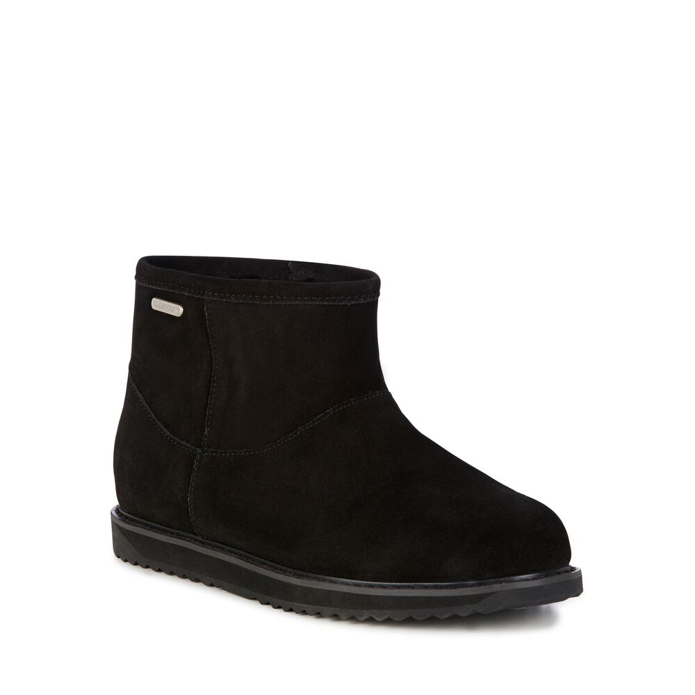 Emu Paterson Klassische Mini Stiefel Damen Schwarz | TJFAXRO-48