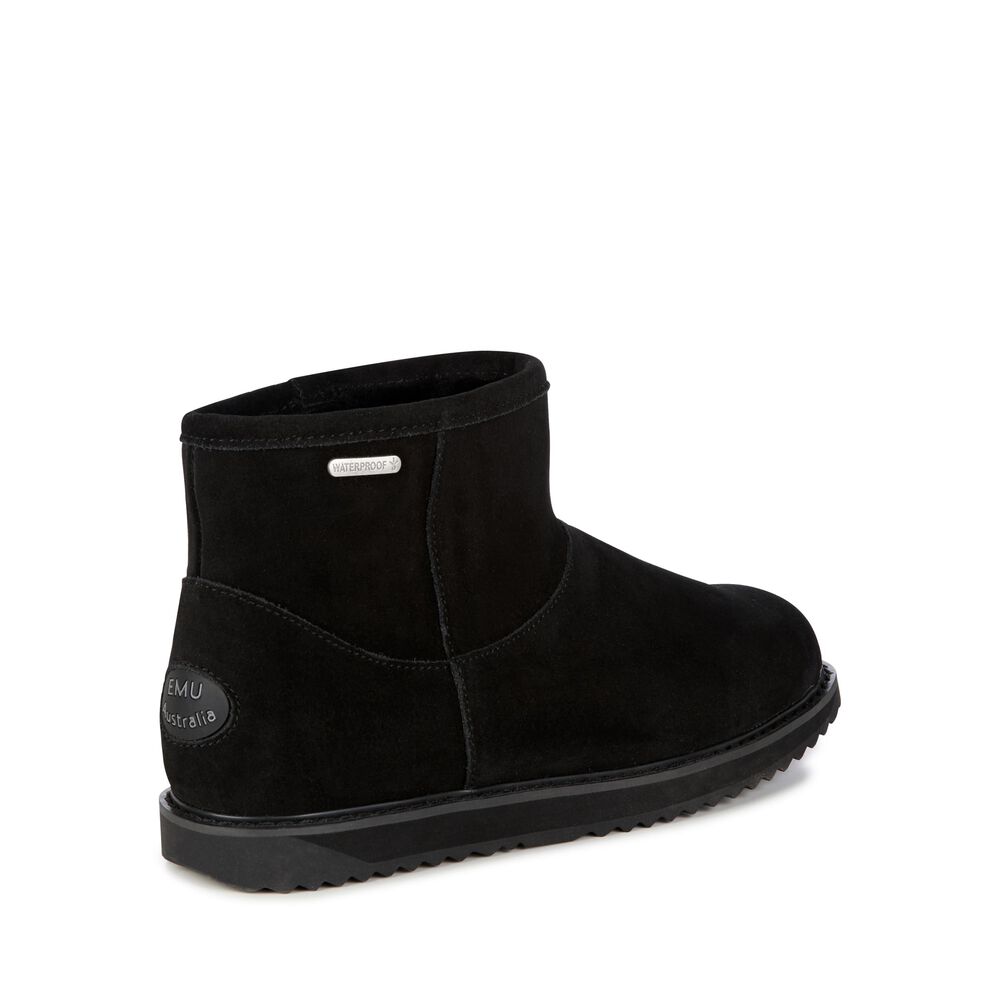 Emu Paterson Klassische Mini Stiefel Damen Schwarz | TJFAXRO-48