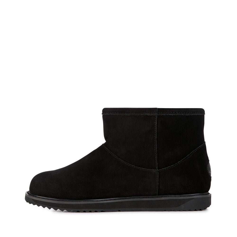 Emu Paterson Klassische Mini Stiefel Damen Schwarz | TJFAXRO-48