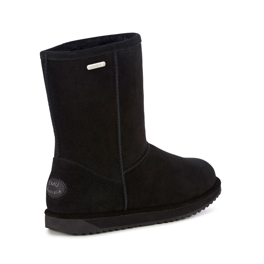 Emu Paterson Lo Stiefel Herren Schwarz | LXTORND-40