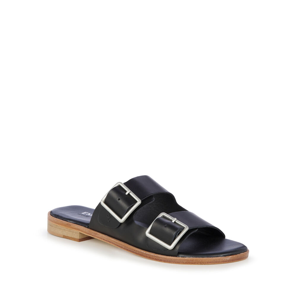 Emu Peli Sommerschuhe Damen Schwarz | PXYFCAV-68