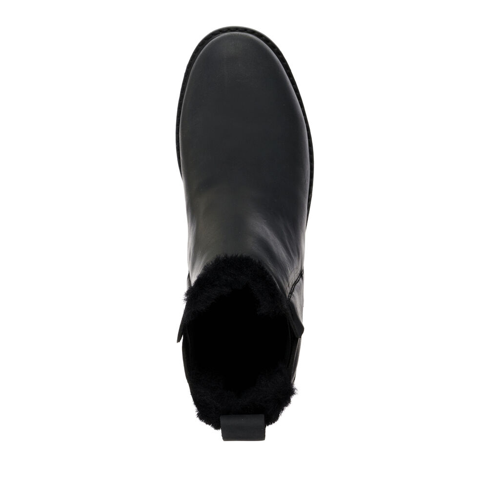 Emu Pioneer Leder Stiefel Damen Schwarz | AIXRTFY-28