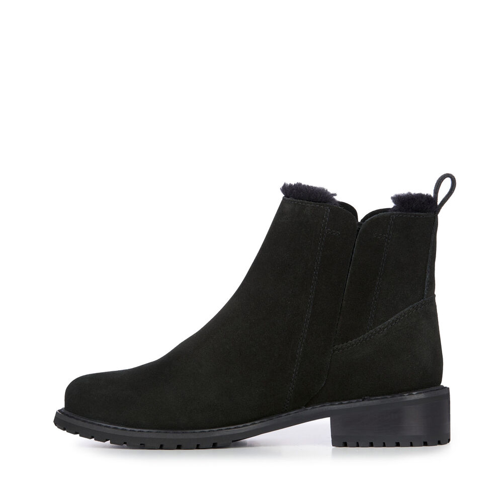 Emu Pioneer Stiefel Damen Schwarz | FZSHXCO-40