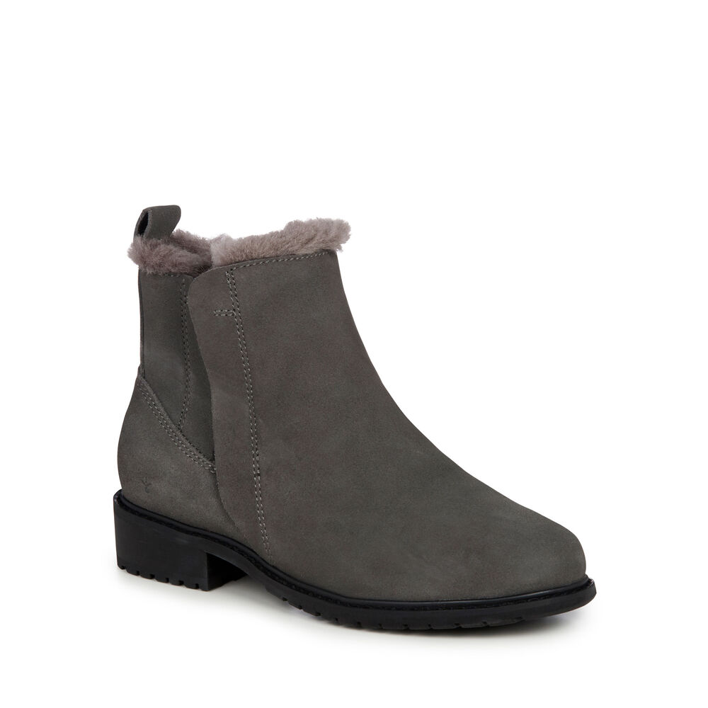 Emu Pioneer Stiefel Damen Tiefesgrau | RKNDJIU-21