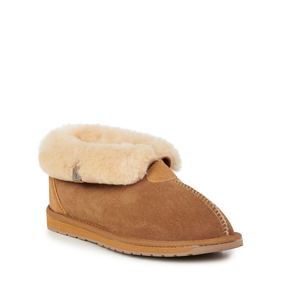 Emu Platinum Albany Hausschuhe Damen Braun | DUXYFMS-84