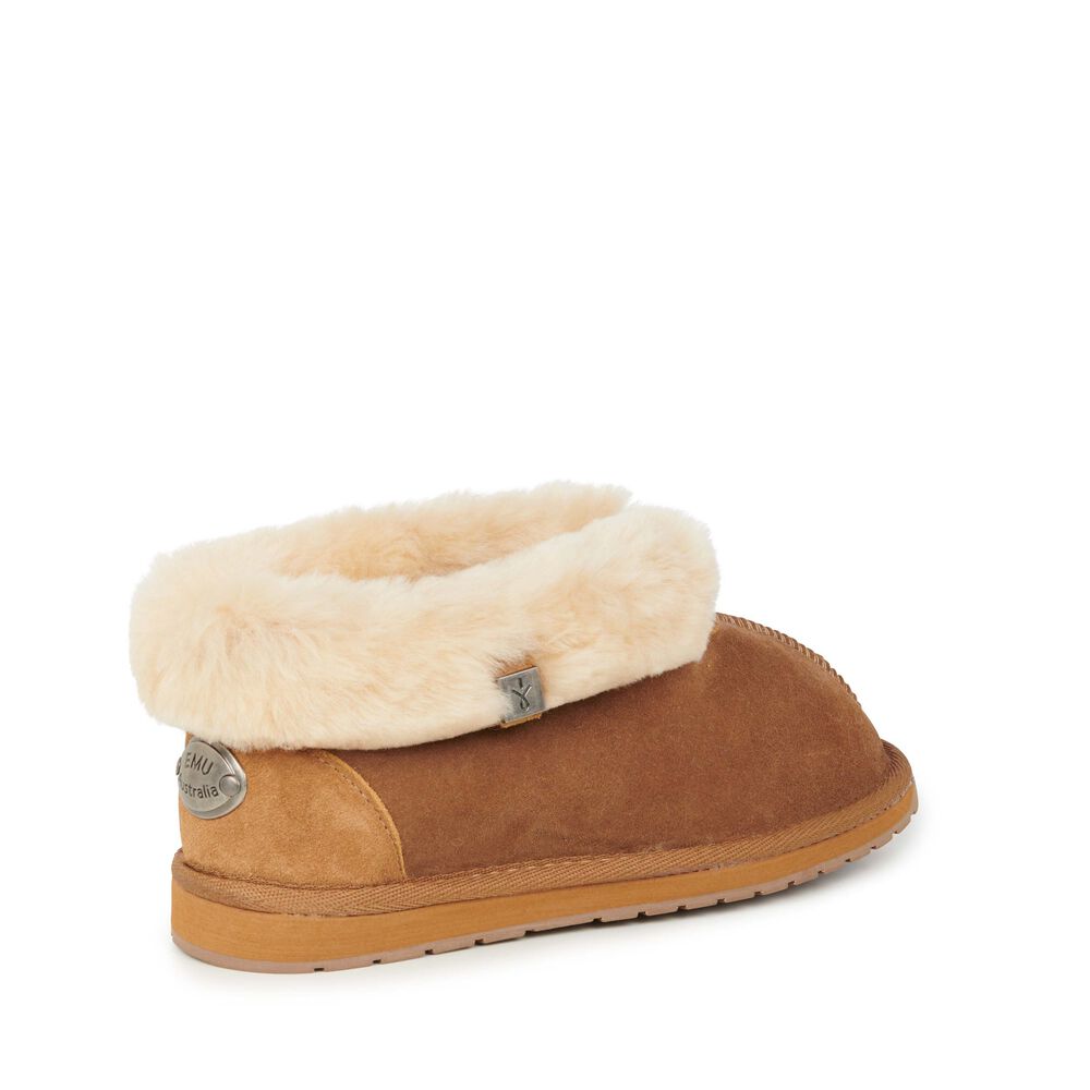Emu Platinum Albany Hausschuhe Damen Braun | DUXYFMS-84