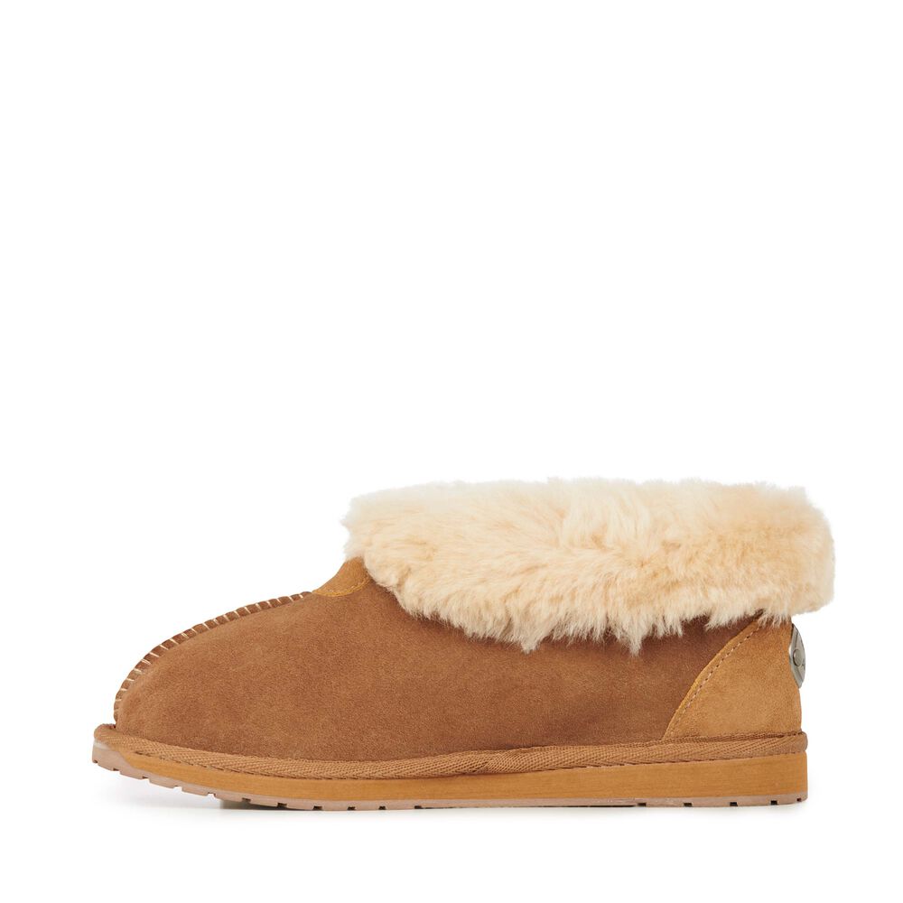 Emu Platinum Albany Hausschuhe Damen Braun | DUXYFMS-84