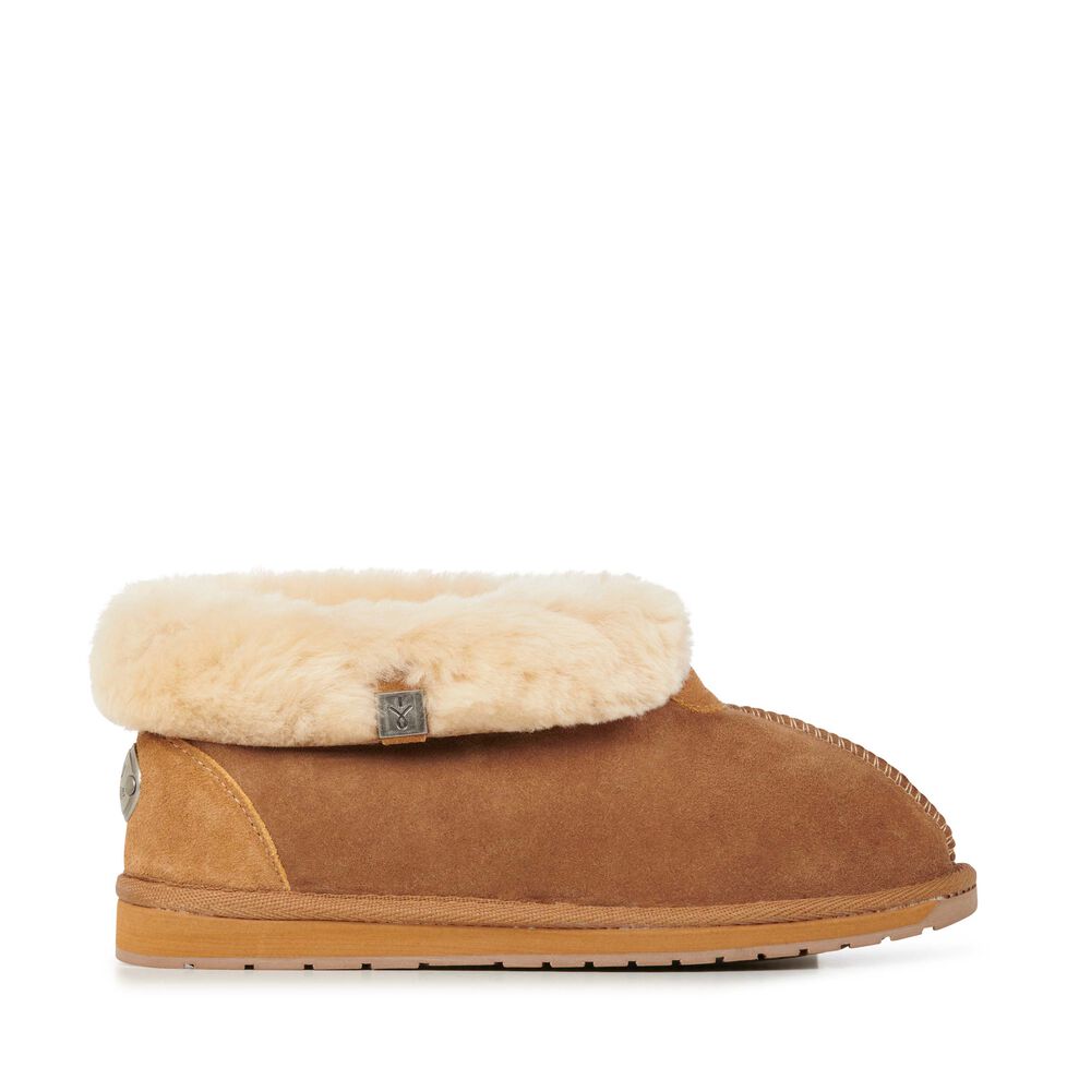 Emu Platinum Albany Hausschuhe Damen Braun | DUXYFMS-84