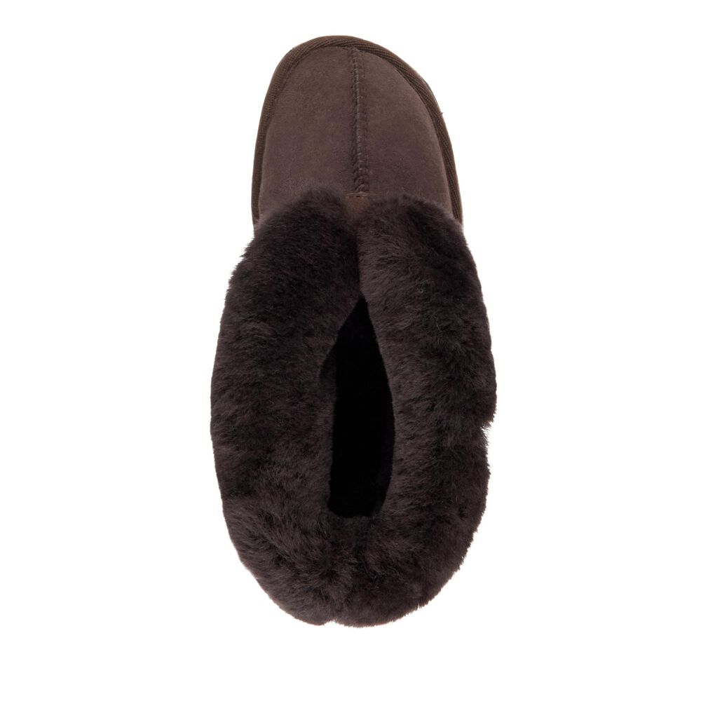 Emu Platinum Albany Hausschuhe Damen Schokolade | AORPYME-58