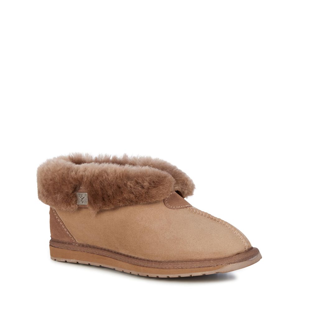 Emu Platinum Albany Hausschuhe Damen Tiefesgrau | KMFGOYT-21
