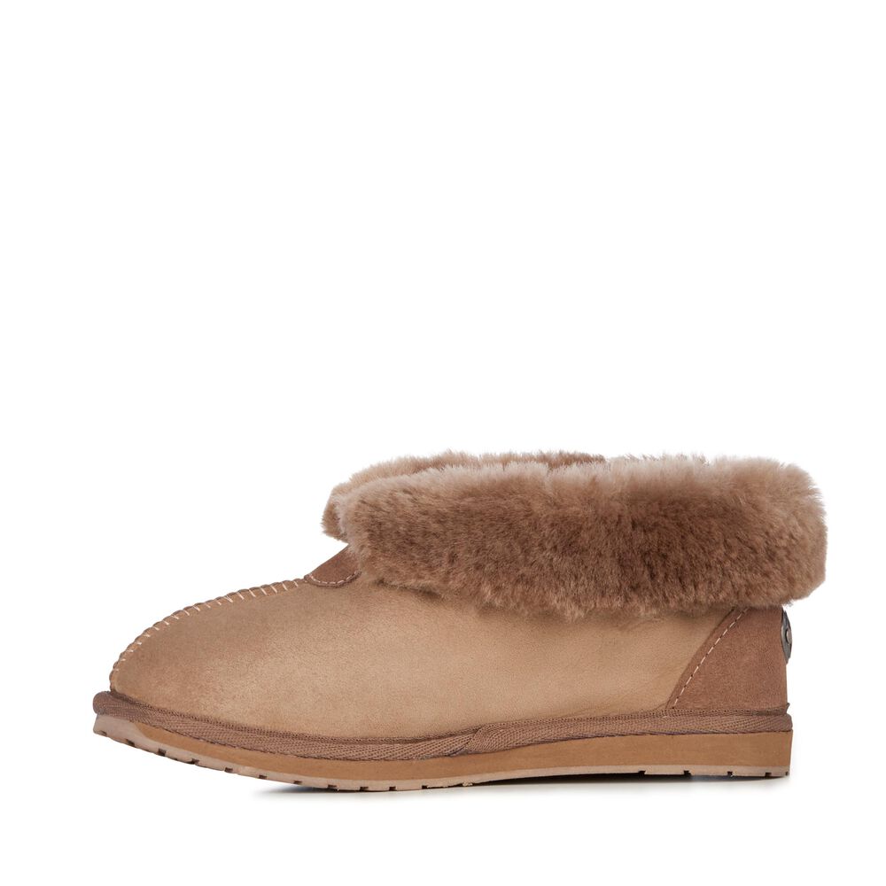 Emu Platinum Albany Hausschuhe Damen Tiefesgrau | KMFGOYT-21