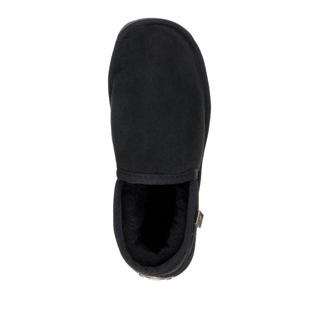 Emu Platinum Ashford Hausschuhe Herren Schwarz | FZLIBED-54