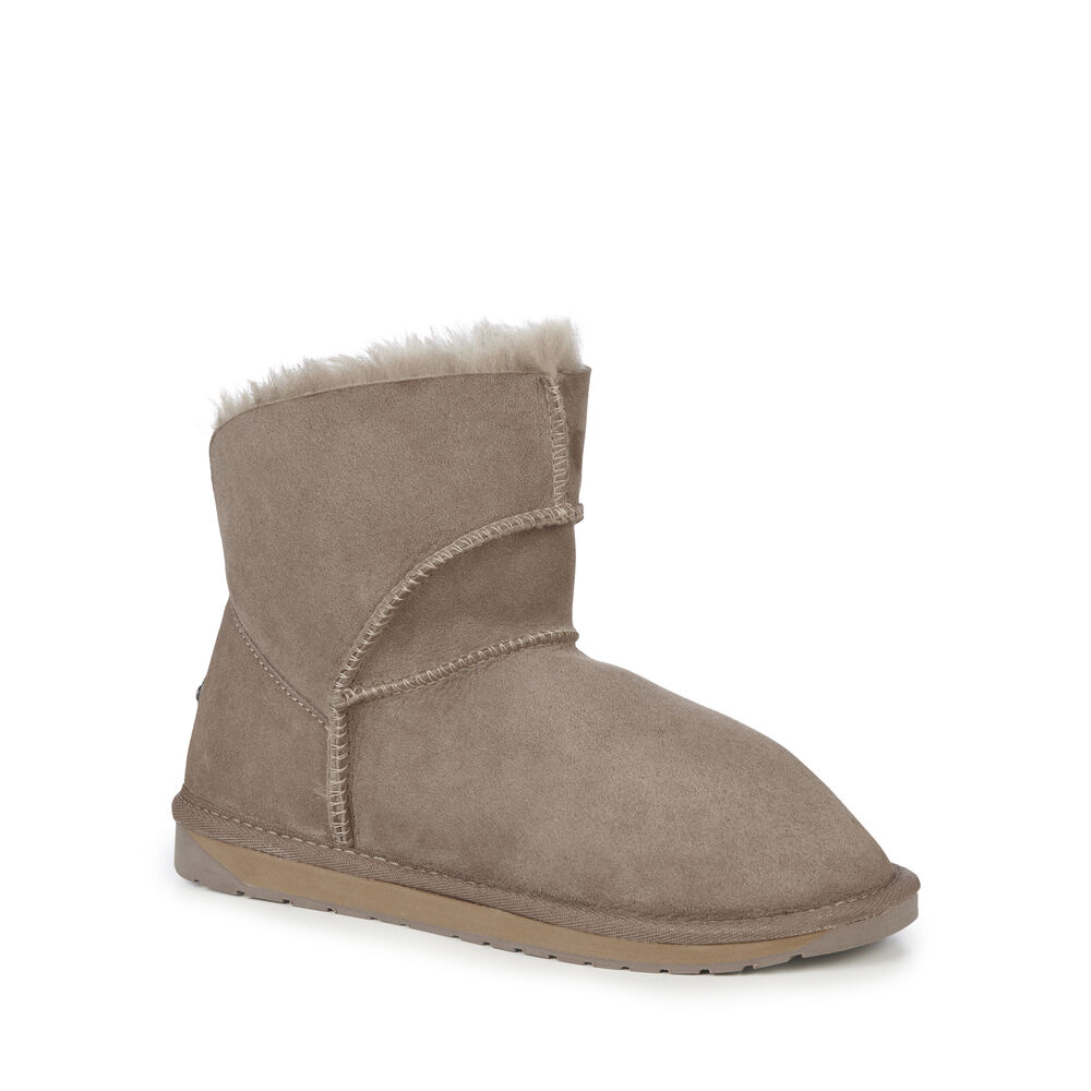 Emu Platinum Barwon Mini Stiefel Damen Khaki | GORTDAS-53