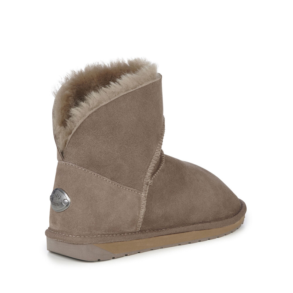 Emu Platinum Barwon Mini Stiefel Damen Khaki | GORTDAS-53