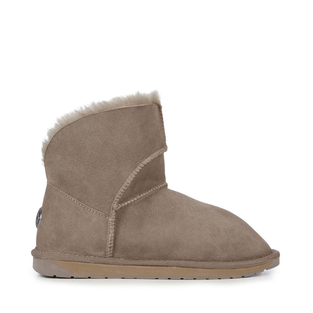 Emu Platinum Barwon Mini Stiefel Damen Khaki | GORTDAS-53