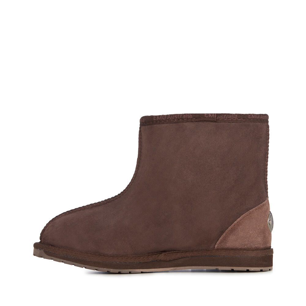 Emu Platinum Darwin Hausschuhe Damen Schokolade | UTOVFIK-47