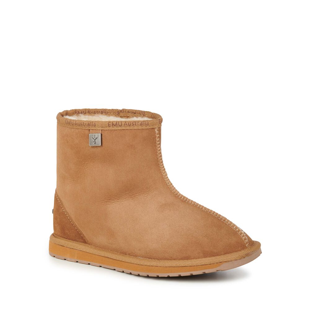 Emu Platinum Darwin Hausschuhe Herren Braun | AKOQHIS-79