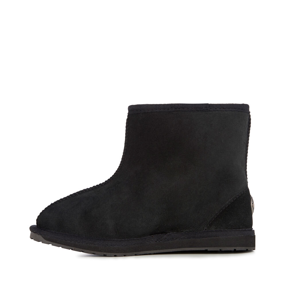 Emu Platinum Darwin Hausschuhe Herren Schwarz | IQDBJHO-65