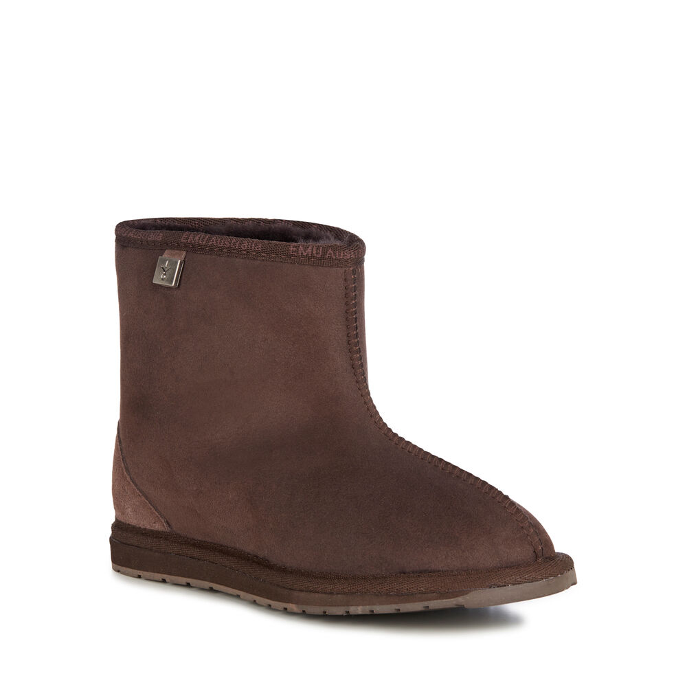 Emu Platinum Darwin Hausschuhe Herren Schokolade | ODJAGZY-26