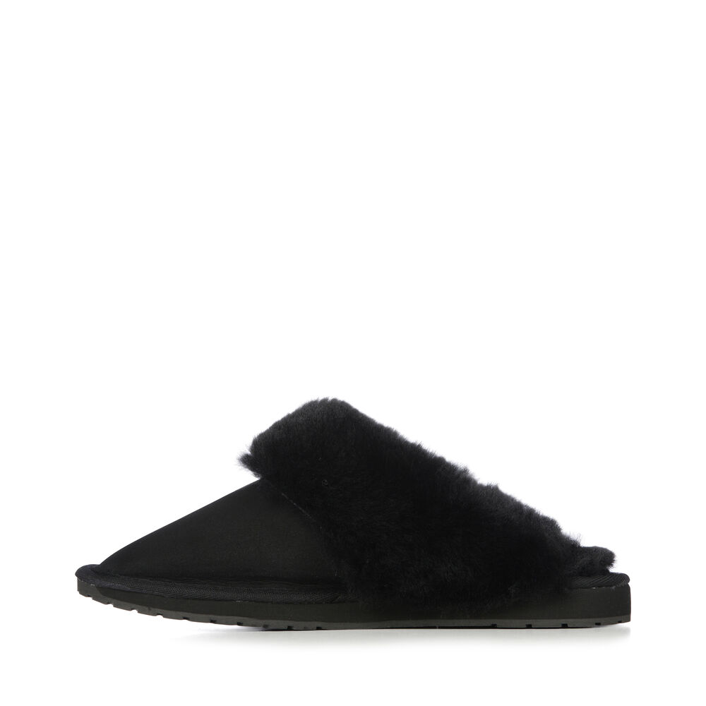 Emu Platinum Eden Hausschuhe Damen Schwarz | YOZAIEB-21