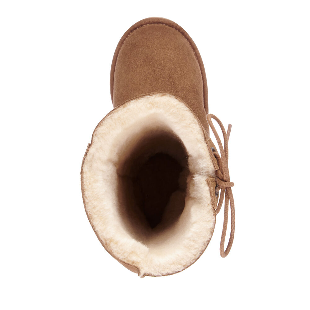 Emu Platinum Hi Spitze Stiefel Damen Braun | WALEJDK-59