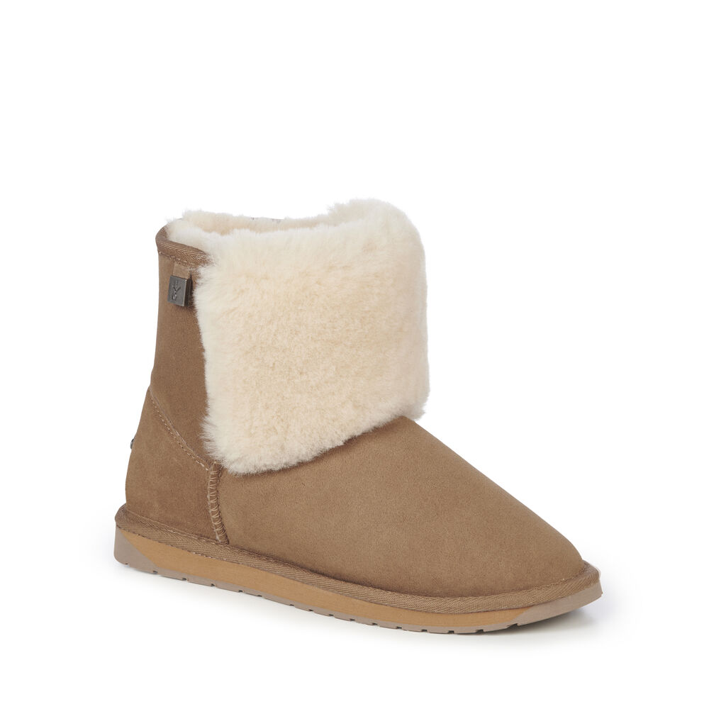 Emu Platinum Lara Mini Stiefel Damen Braun | ZEORHLX-81