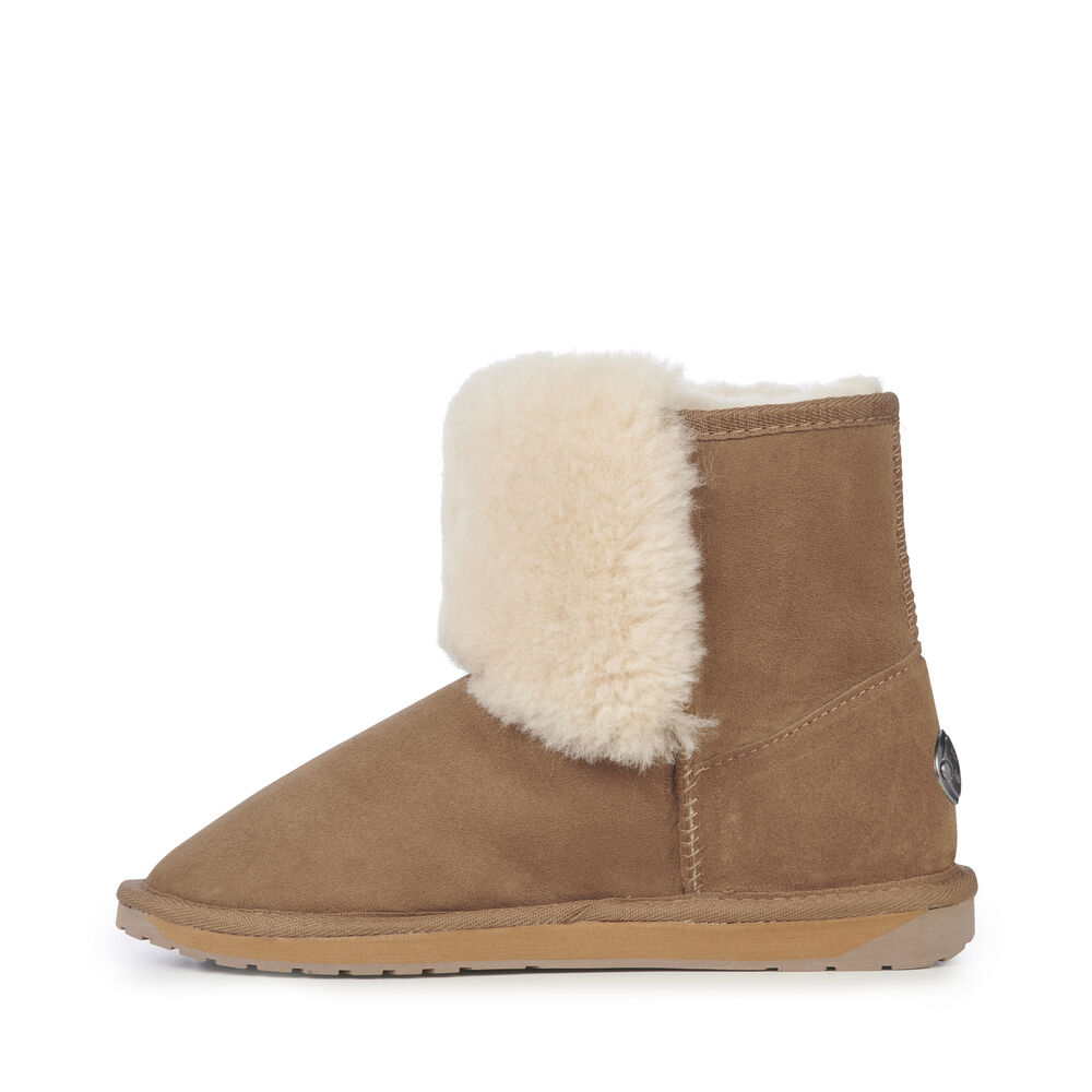 Emu Platinum Lara Mini Stiefel Damen Braun | ZEORHLX-81