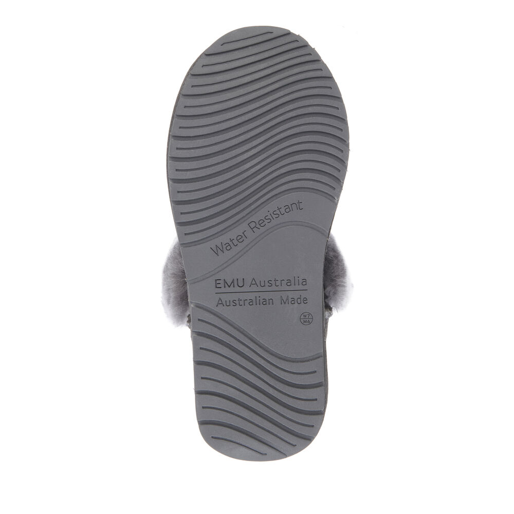 Emu Platinum Lara Mini Stiefel Damen Tiefesgrau | GDRLFIM-90