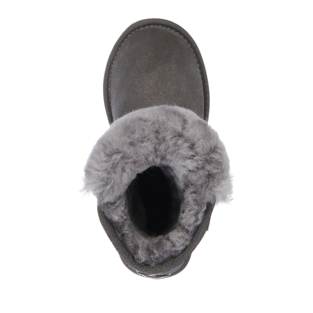 Emu Platinum Lara Mini Stiefel Damen Tiefesgrau | GDRLFIM-90