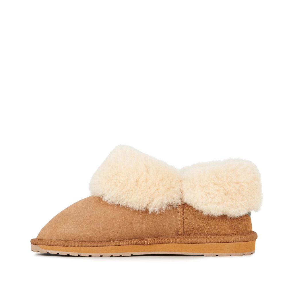 Emu Platinum Mintaro Hausschuhe Damen Braun | KDJYFLR-02
