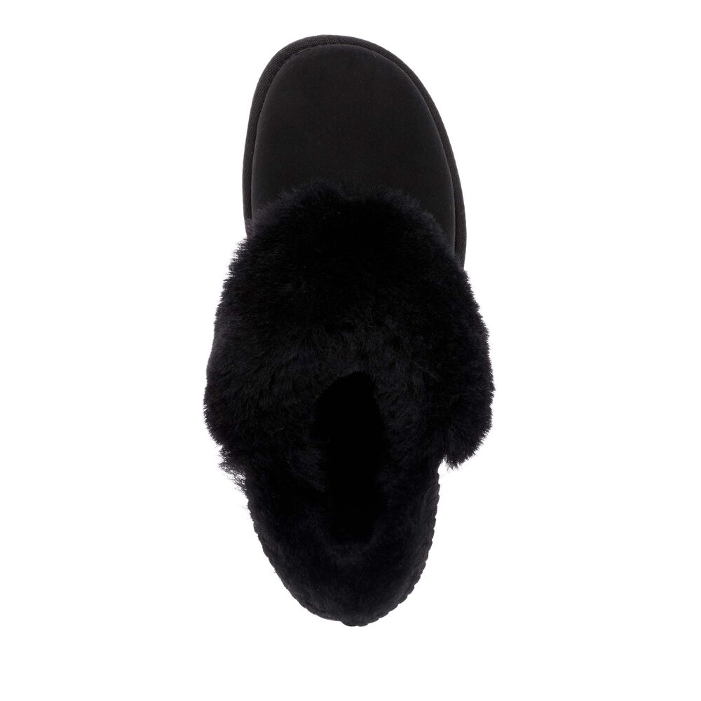 Emu Platinum Mintaro Hausschuhe Damen Schwarz | KCQJVXR-19