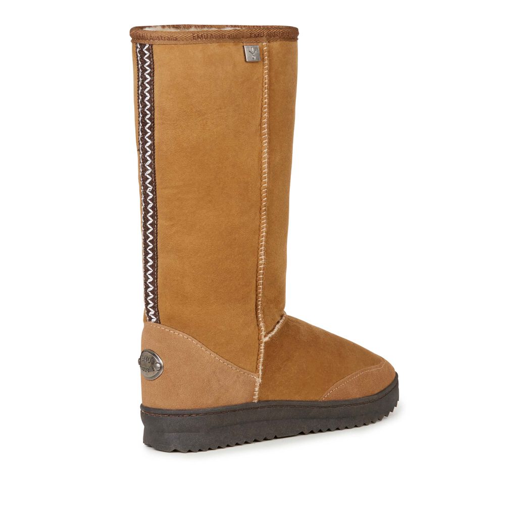 Emu Platinum Outback Hi Stiefel Damen Braun | UXSKLGD-89