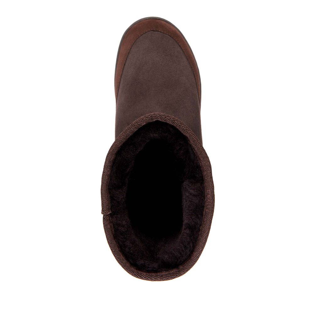 Emu Platinum Outback Lo Stiefel Herren Schokolade | GNYTHQE-42