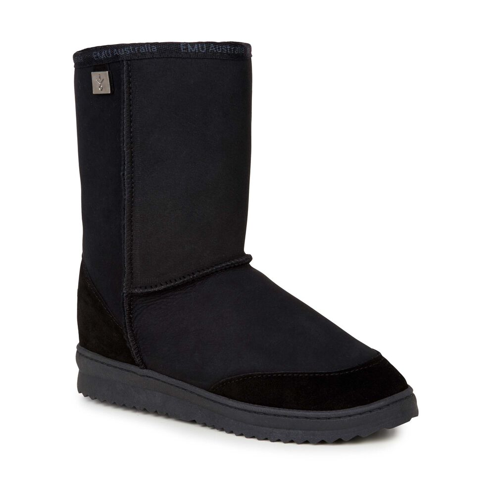 Emu Platinum Outback Lo Stiefel Herren Schwarz | YQWOAVG-04