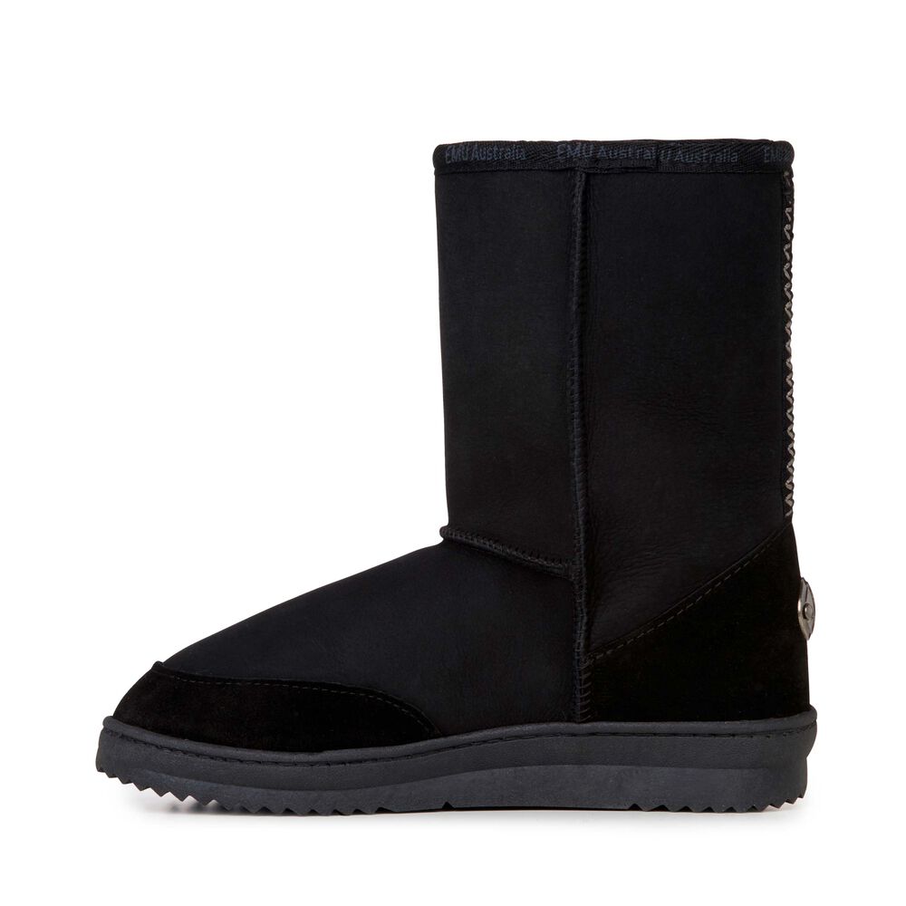 Emu Platinum Outback Lo Stiefel Herren Schwarz | YQWOAVG-04