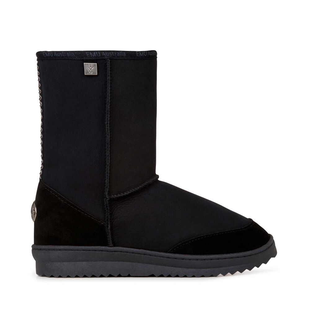 Emu Platinum Outback Lo Stiefel Herren Schwarz | YQWOAVG-04