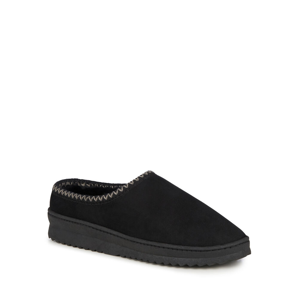 Emu Platinum Outback Scuff Hausschuhe Herren Schwarz | NAQVYUJ-94