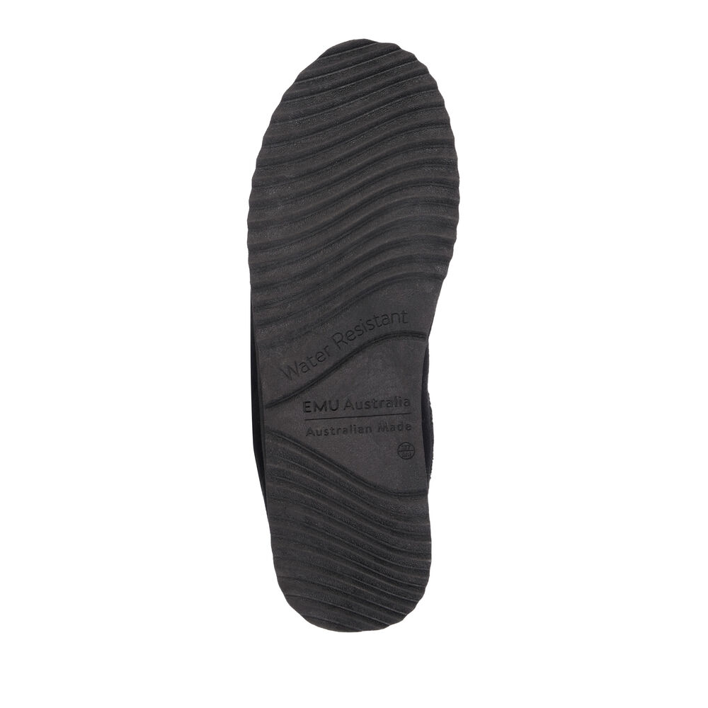 Emu Platinum Outback Scuff Hausschuhe Herren Schwarz | NAQVYUJ-94