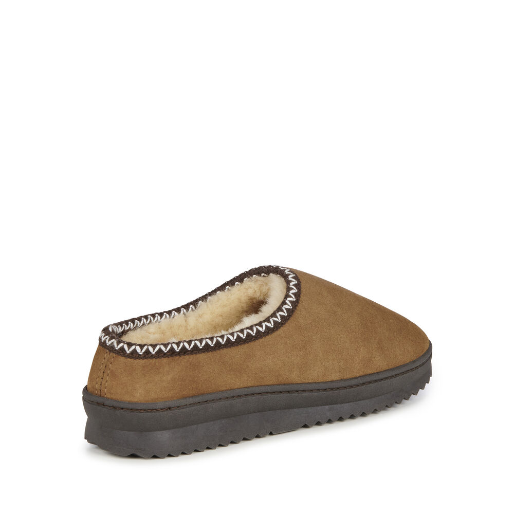 Emu Platinum Outback Scuff Hausschuhe Herren Braun | WPQIBDS-83