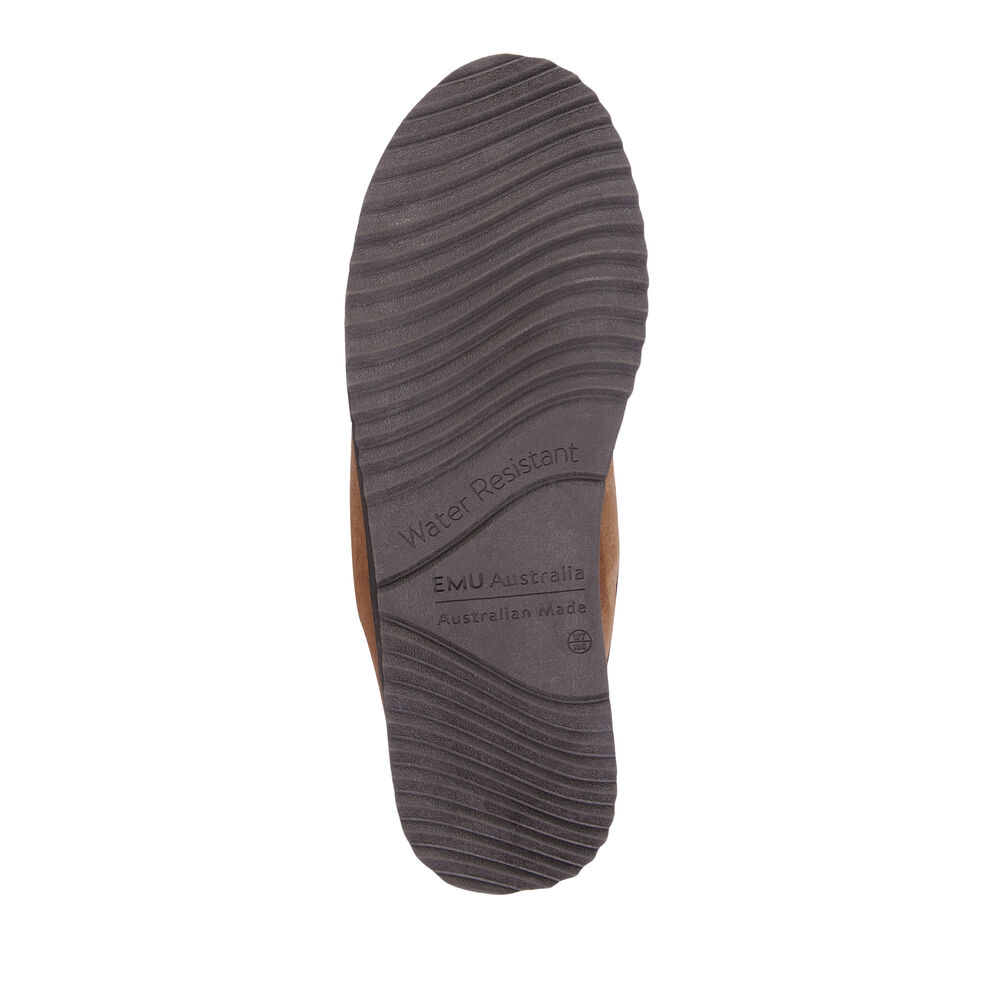 Emu Platinum Outback Scuff Hausschuhe Herren Braun | WPQIBDS-83
