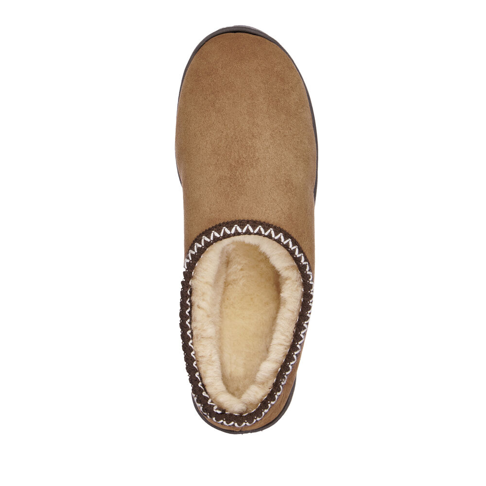 Emu Platinum Outback Scuff Hausschuhe Herren Braun | WPQIBDS-83