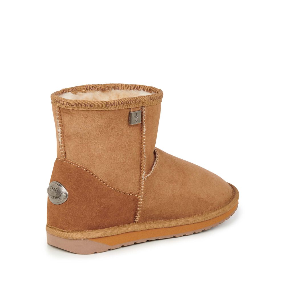 Emu Platinum Stinger Mini Stiefel Damen Braun | DKUVPXQ-36