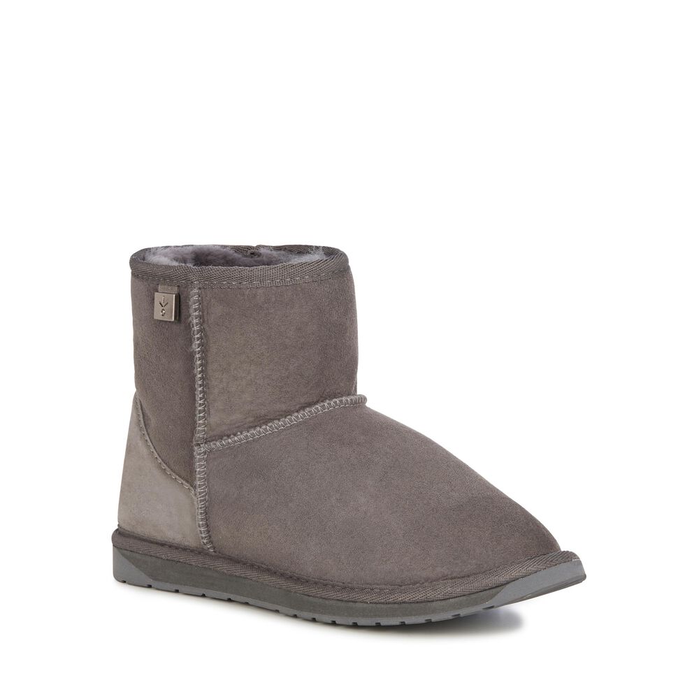 Emu Platinum Stinger Mini Stiefel Herren Tiefesgrau | DUVQOBC-25