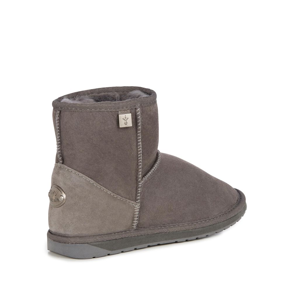 Emu Platinum Stinger Mini Stiefel Herren Tiefesgrau | DUVQOBC-25
