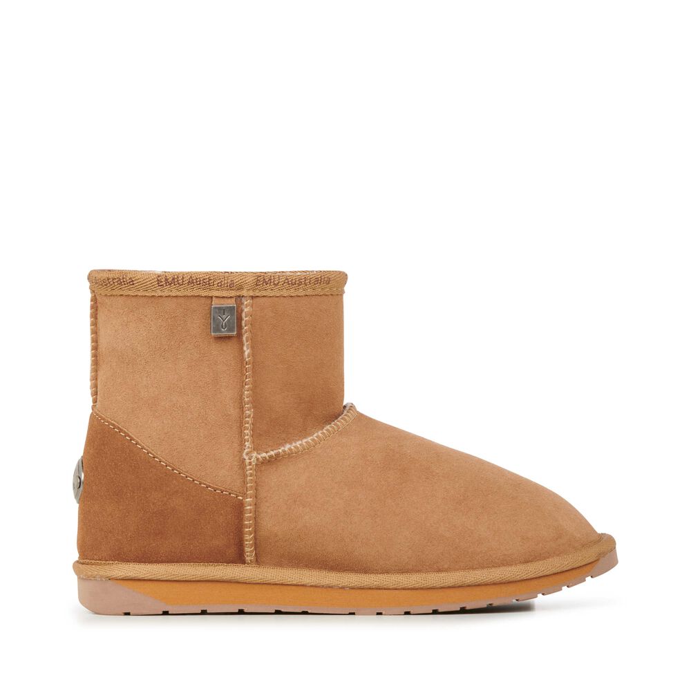 Emu Platinum Stinger Mini Stiefel Herren Braun | LICQFRJ-87