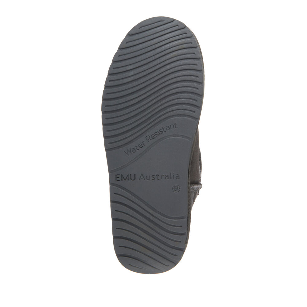 Emu Platinum Stinger Slim Lo Stiefel Damen Tiefesgrau | OVRMCJI-07