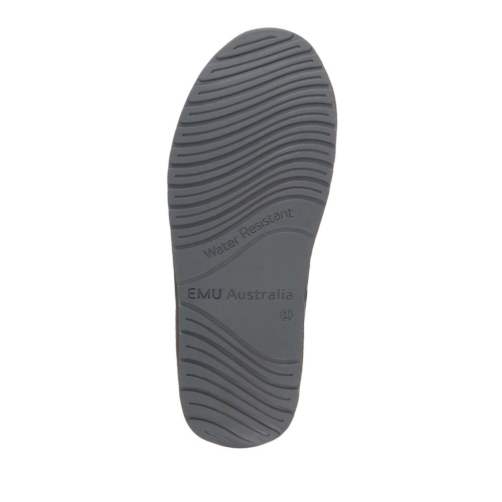 Emu Platinum Stinger Slim Mini Stiefel Damen Tiefesgrau | EPLFCAW-47