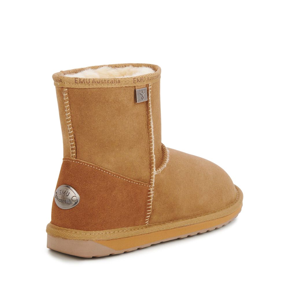 Emu Platinum Stinger Slim Mini Stiefel Damen Braun | LUPAJFK-74