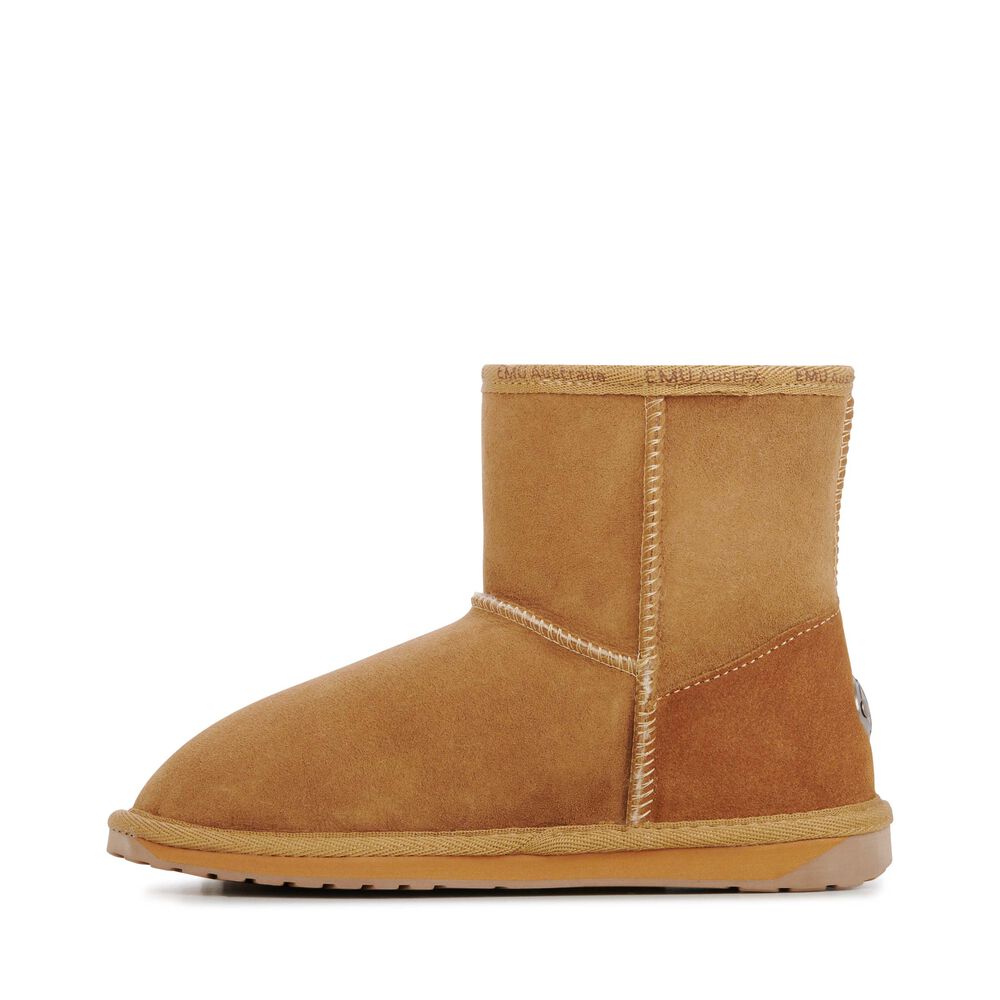 Emu Platinum Stinger Slim Mini Stiefel Damen Braun | LUPAJFK-74
