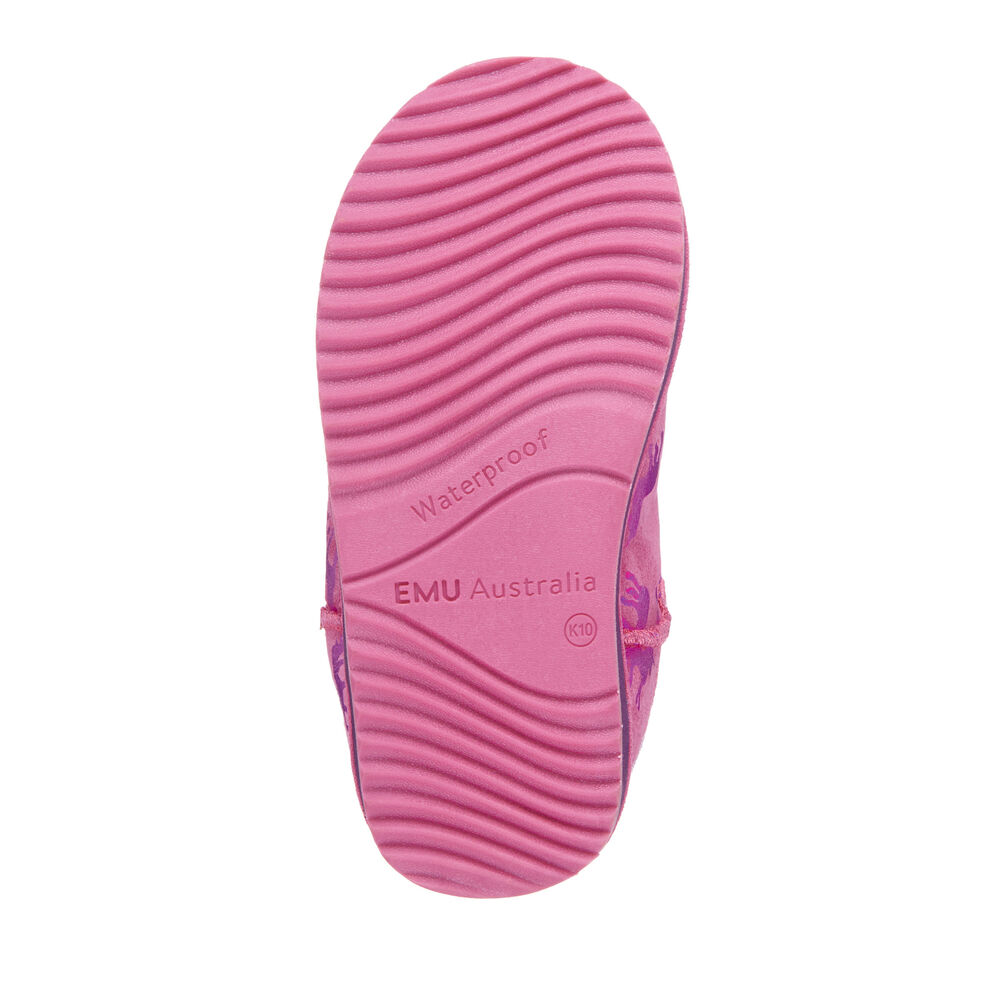 Emu Rainbow Unicorn Brumby Stiefel Kinder Tiefesrosa | VQBMASX-06